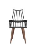 kartell prodotti arredamento sedie sedia comback nero rovere kartell 0