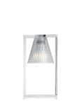 kartell prodotti illuminazione lumi da tavolo lampada da tavolo light air trasparente cristallo kartell 0