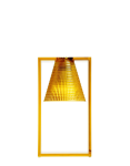 kartell prodotti illuminazione lumi da tavolo lampada da tavolo light air trasparente ambra kartell 0